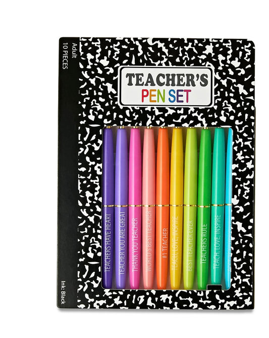 Plumas Teacher’s pen set