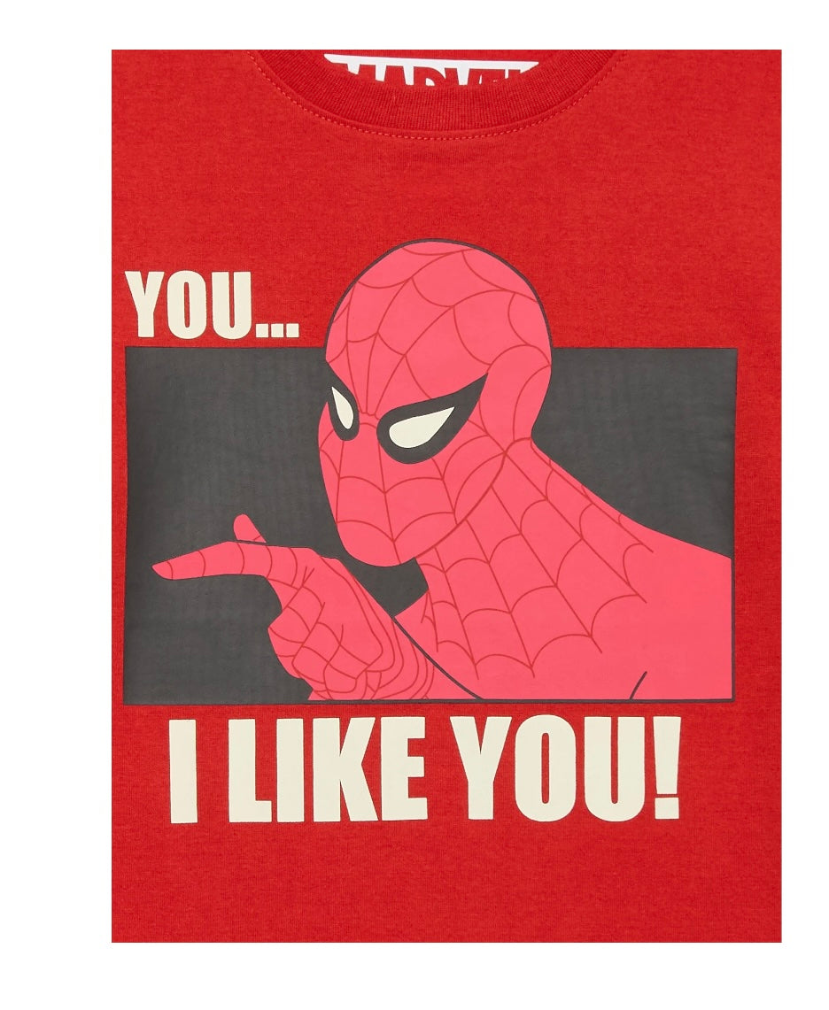 Playera Spider-man San Valentín