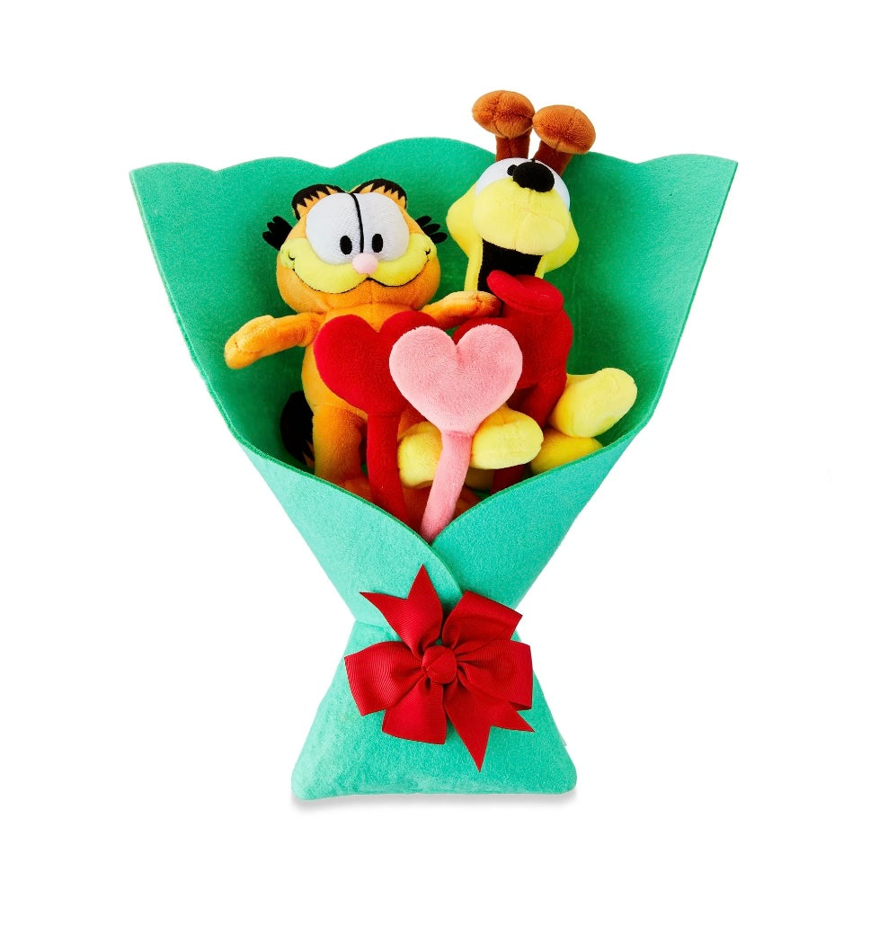 Ramo bouquet Garfield San Valentín