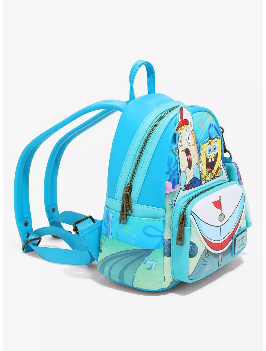 Mochila bob esponja escuela de navegación