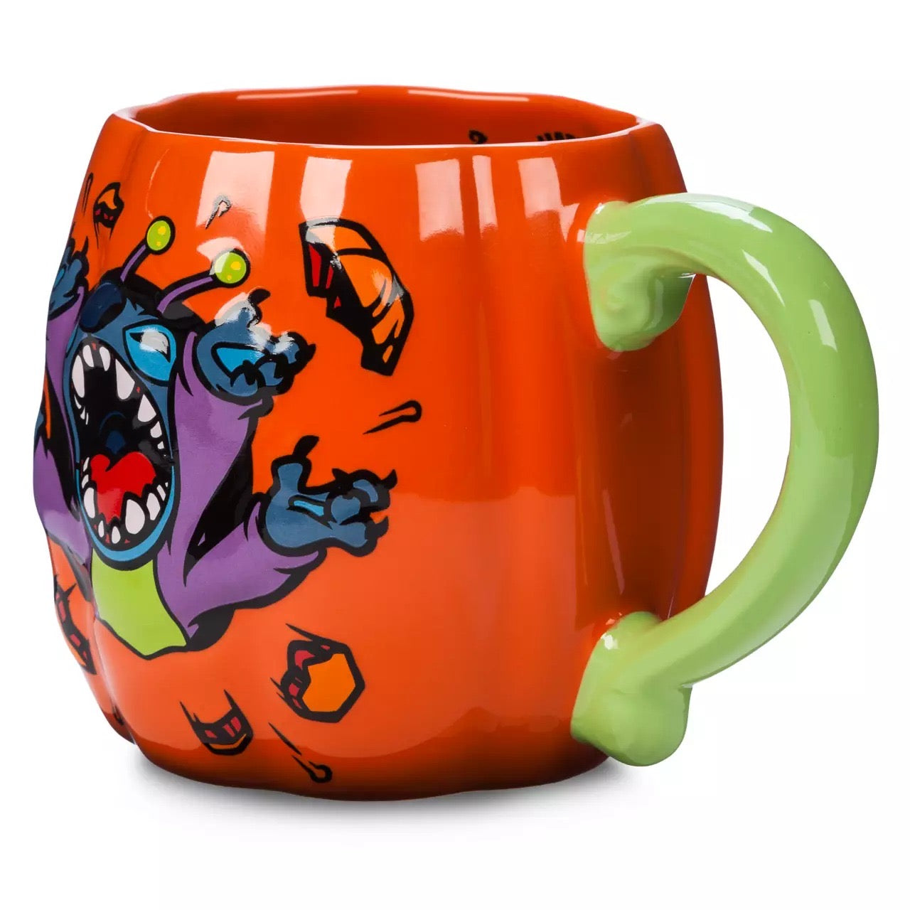 Taza stitch Halloween