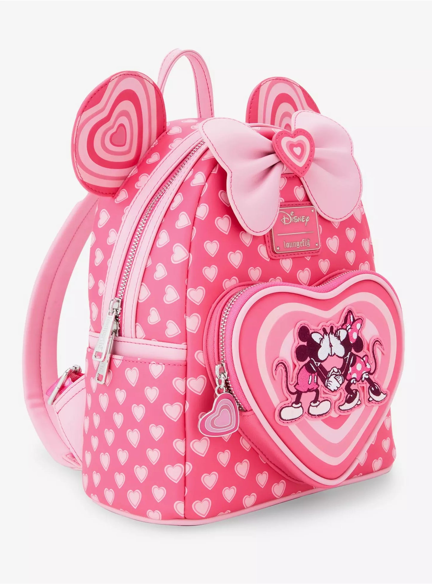 Mochila Disney Mickey & Minnie Mouse corazón