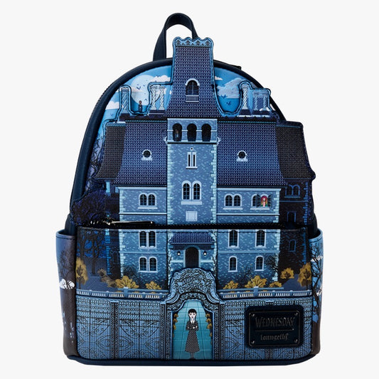 Mochila Wednesday Nevermore Academy Castle