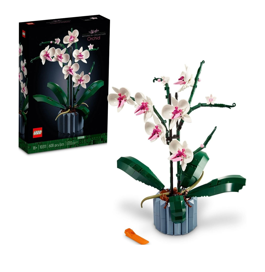 LEGO Icons Orchid Artificial Plant