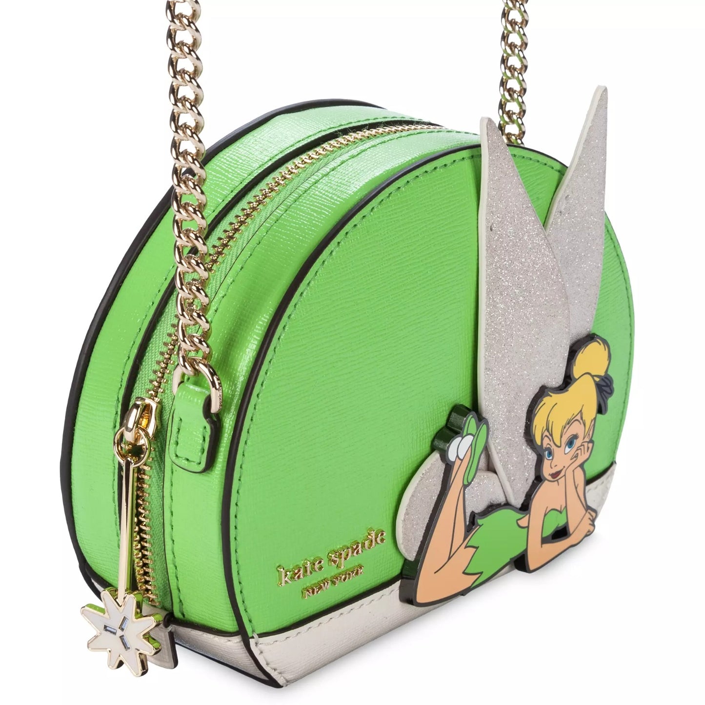 PRE ORDEN Tinker Bell Crossbody Bag by kate spade new york – Peter Pan – Green