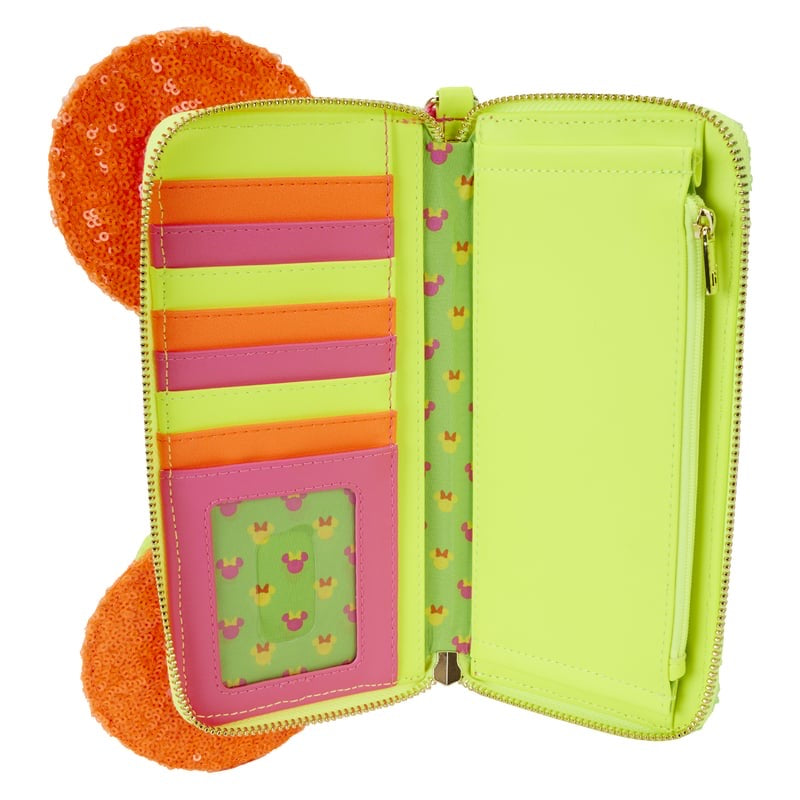 Cartera Minnie Mouse Neon