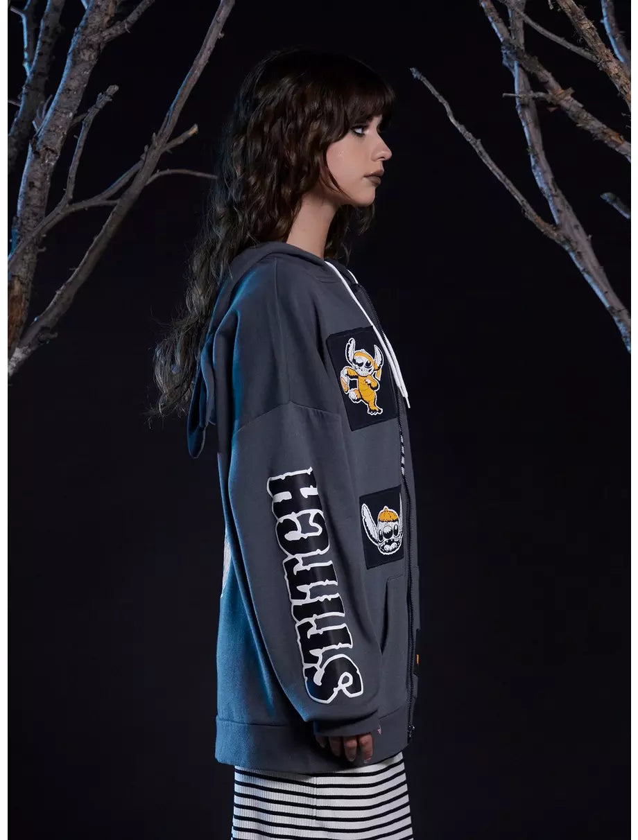 Oversized Hoodie Disney Halloween Stitch