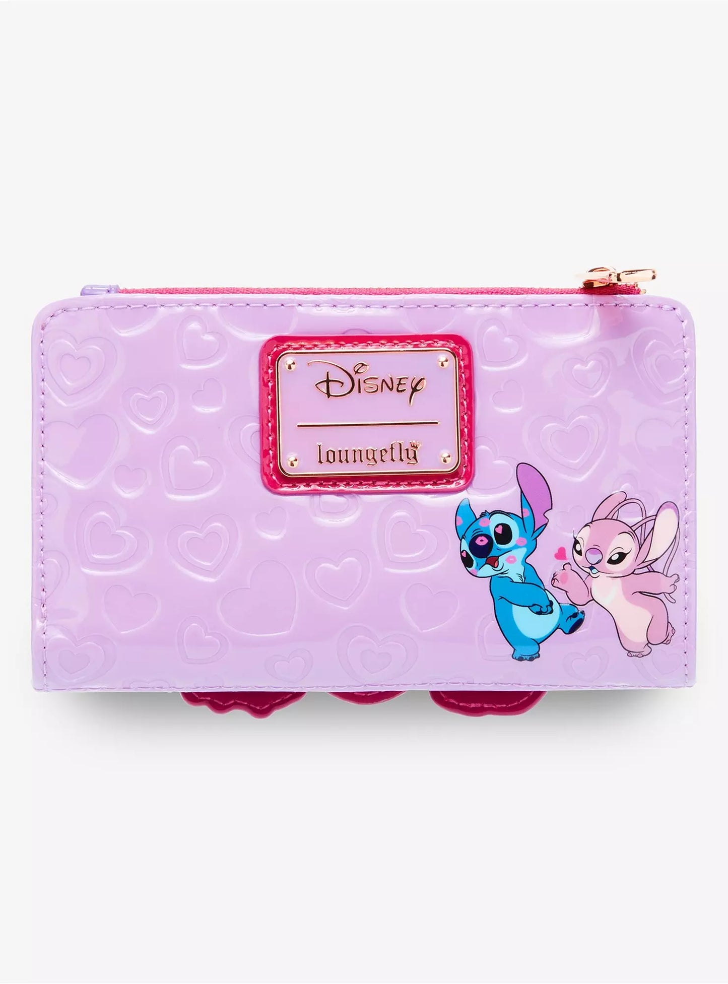 Cartera Disney Lilo & Stitch Angel & Stitch corazón