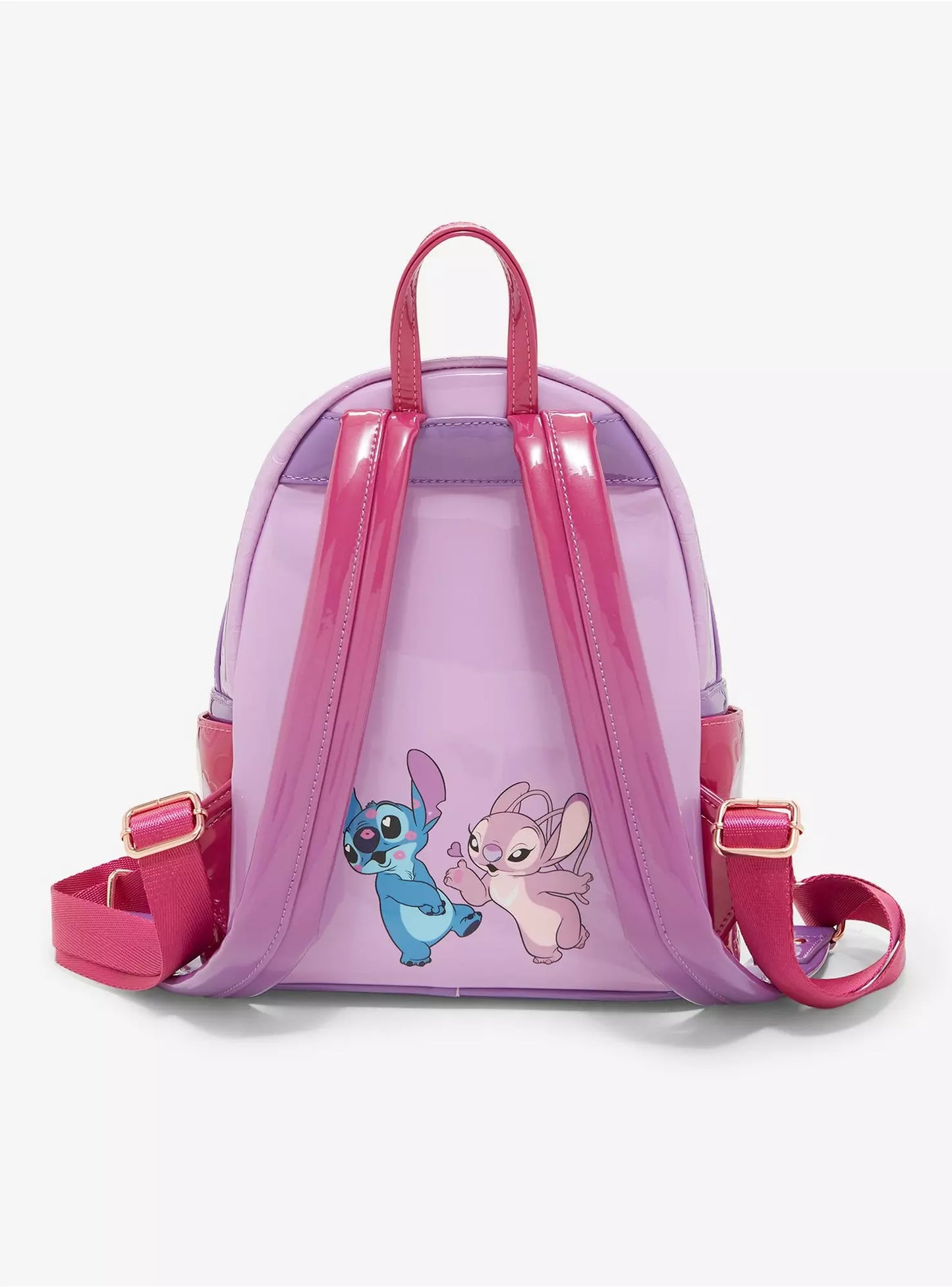 Mochila Disney Lilo & Stitch Angel & Stitch corazón