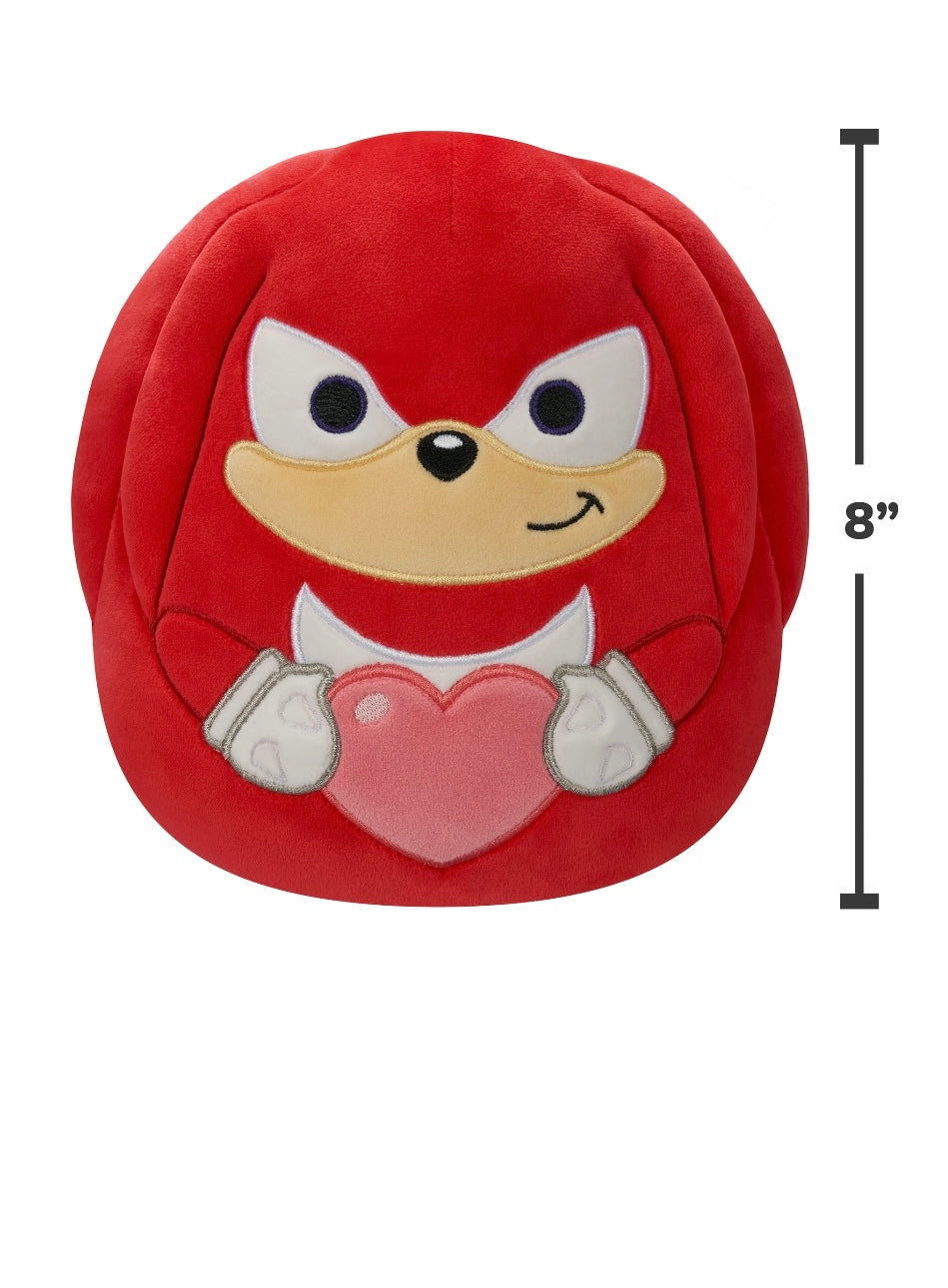 Squishmallow Knuckles San Valentin