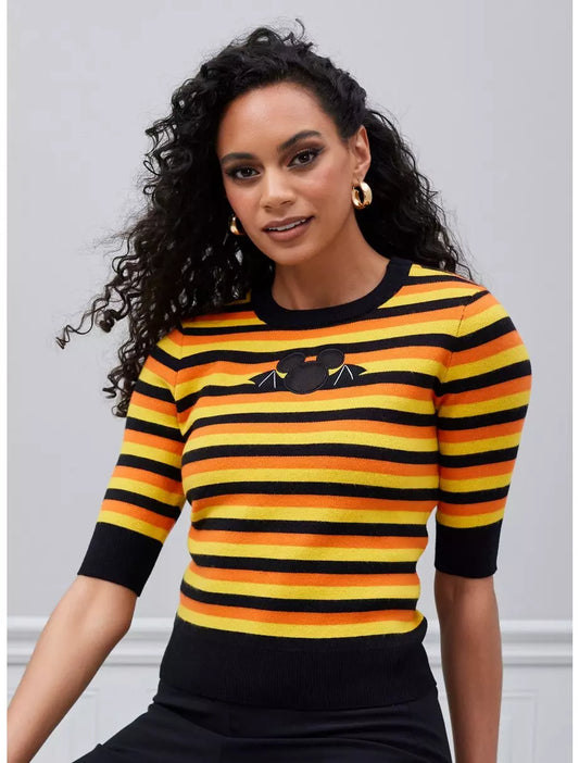 Playera Disney Halloween Stripe Retro