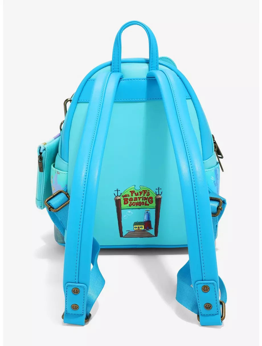 Mochila bob esponja escuela de navegación