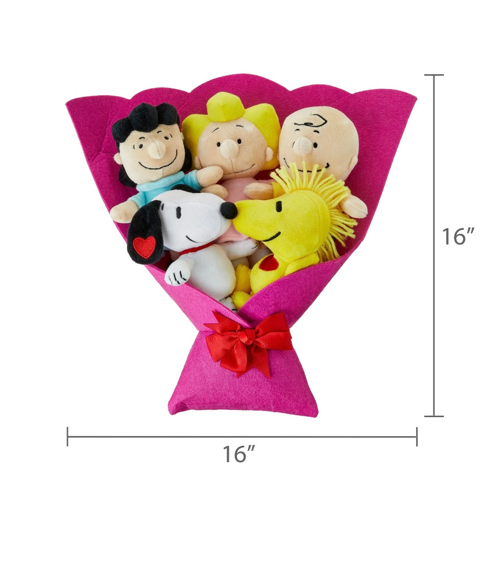 Ramo bouquet Snoopy & Family San Valentín