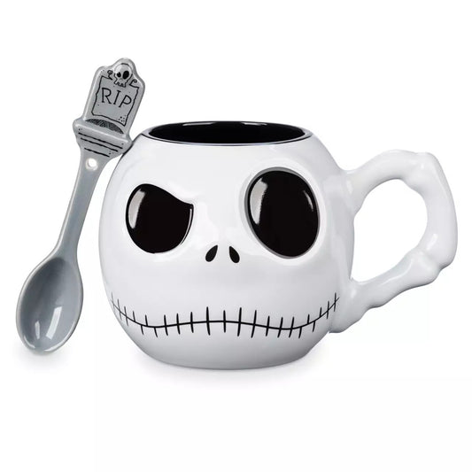 Taza con cuchara Jack Skellington  The Nightmare Before Christmas