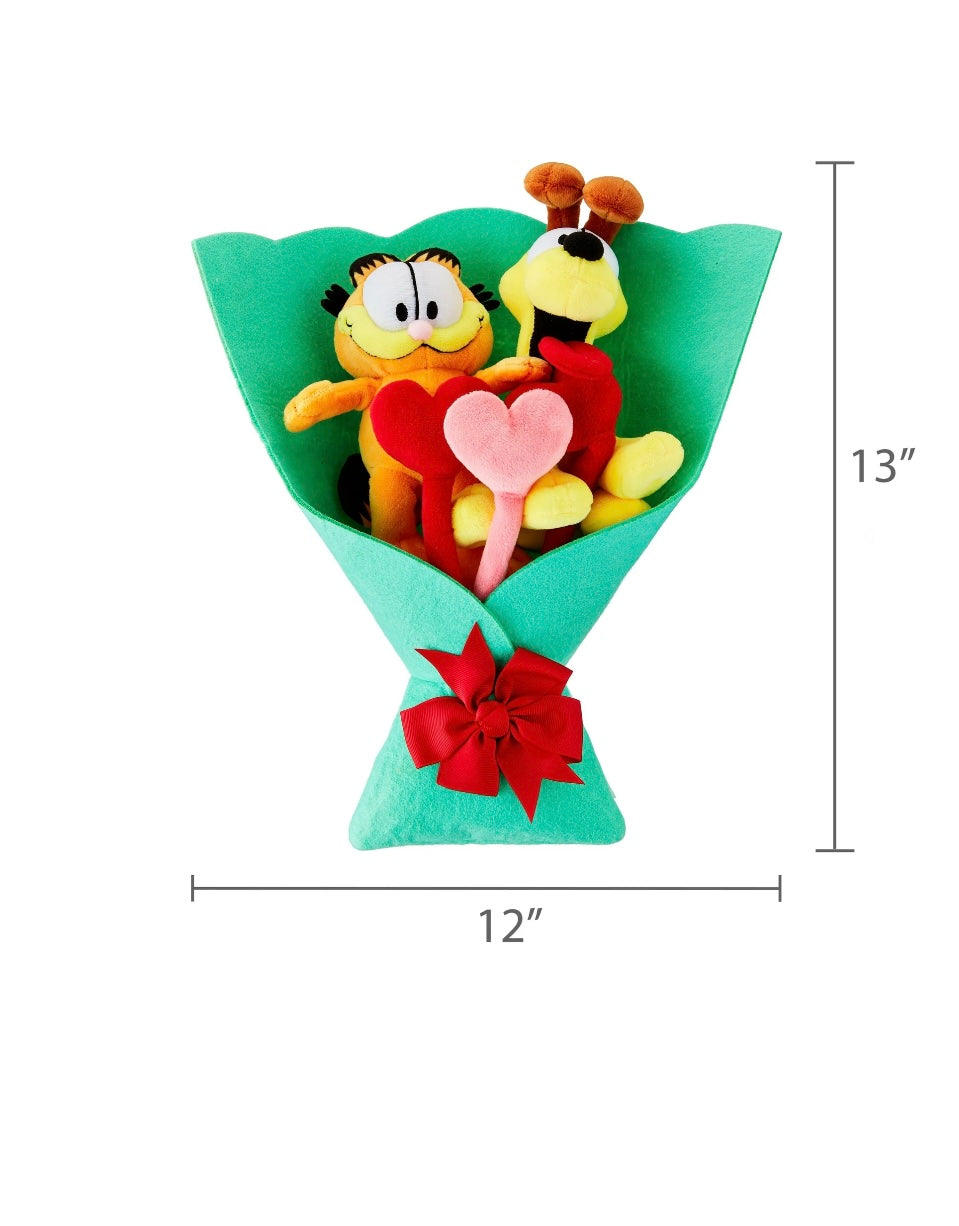 Ramo bouquet Garfield San Valentín