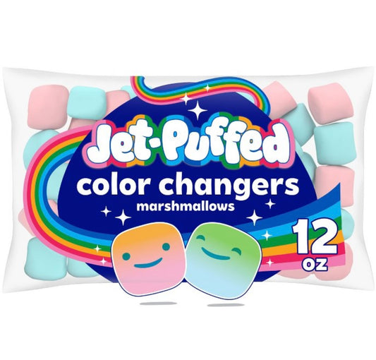Bombones Jet-puffed color changers